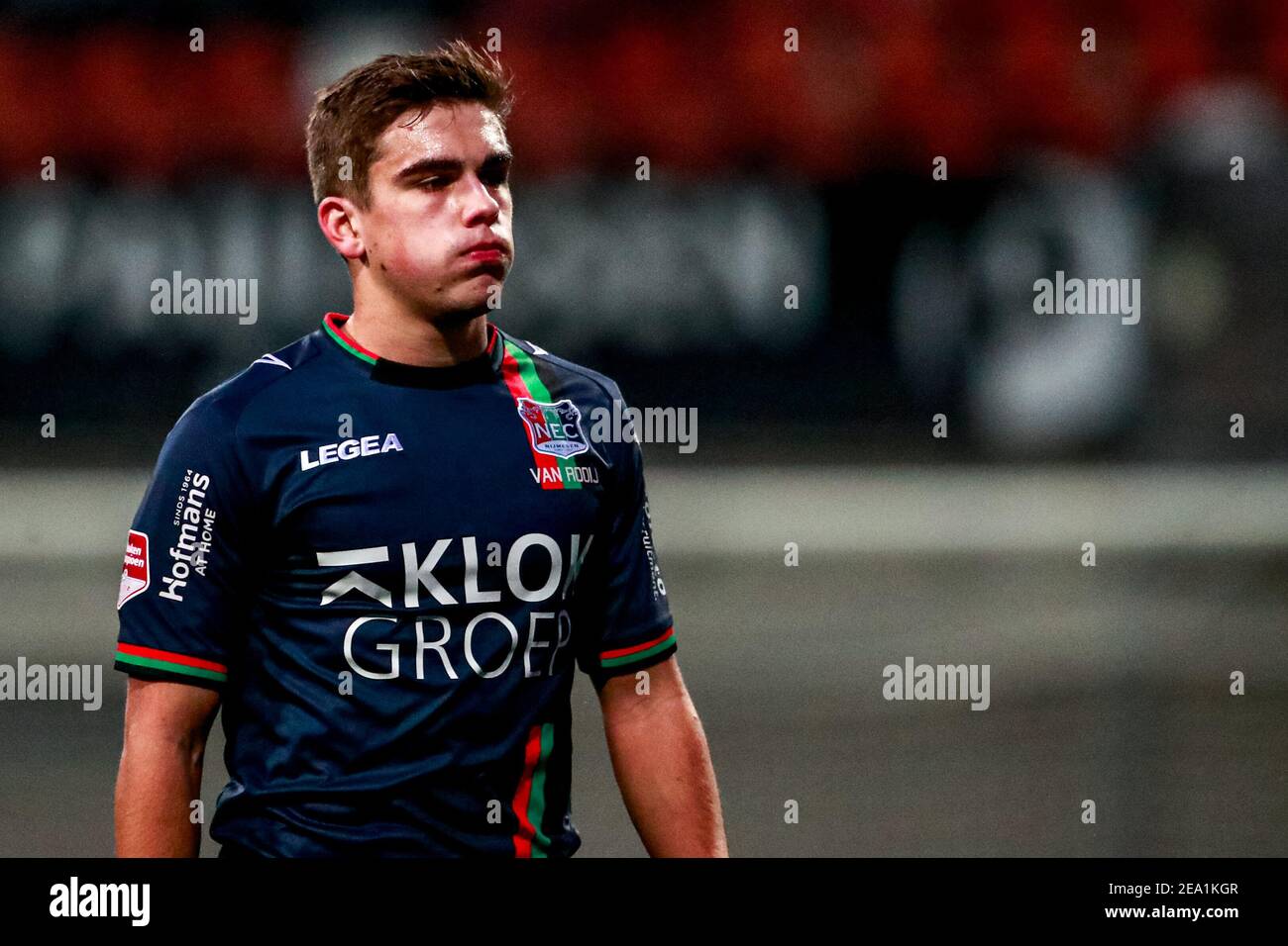 Van Rooij MAASTRICHT, NETHERLANDS - FEBRUARY 6: Bart van Rooij of NEC during the ...