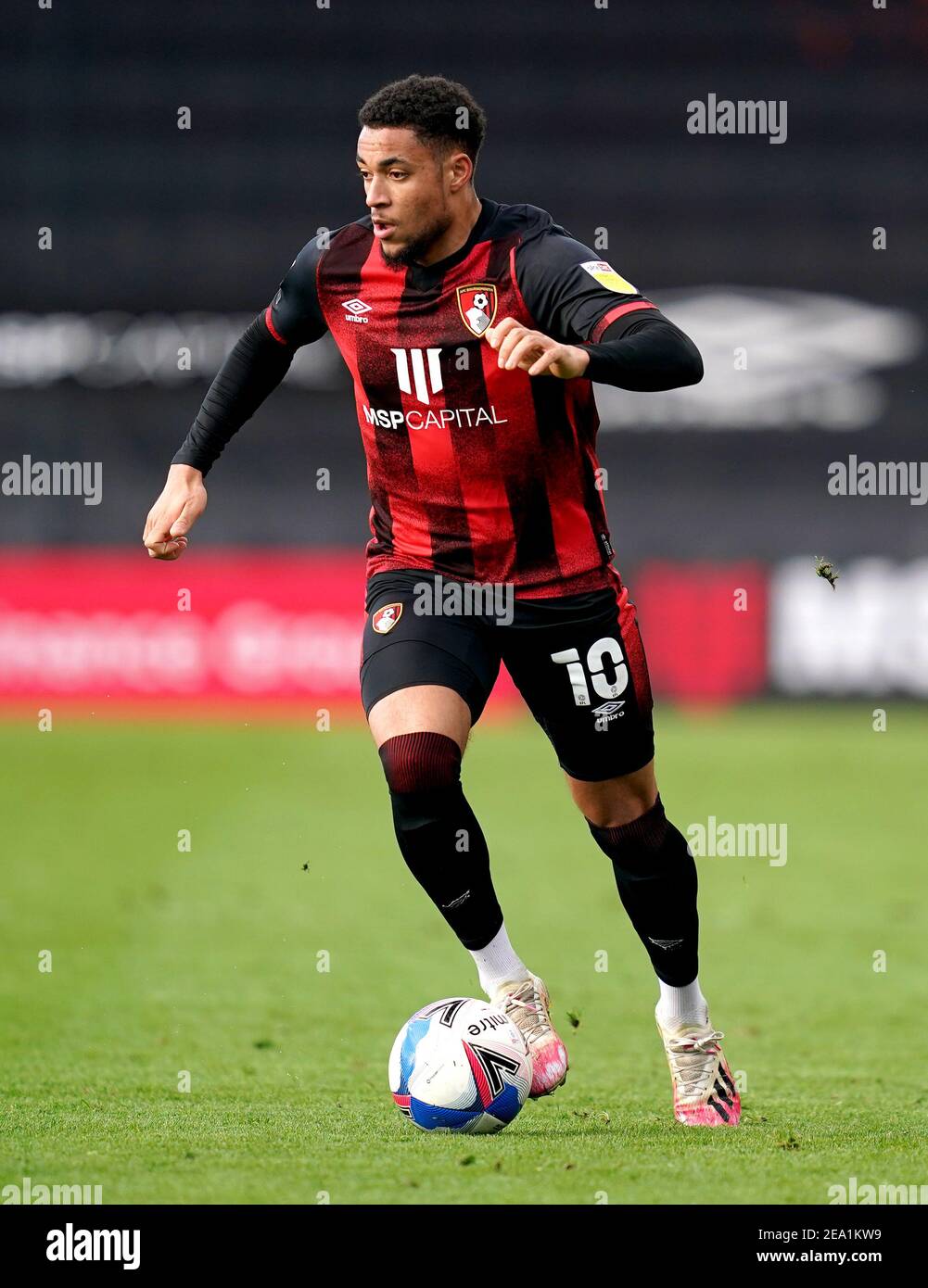Afc Bournemouth S Arnaut Danjuma During The Sky Bet Championship Match At The Vitality Stadium Bournemouth Picture Date Saturday February 6 2021 Stock Photo Alamy