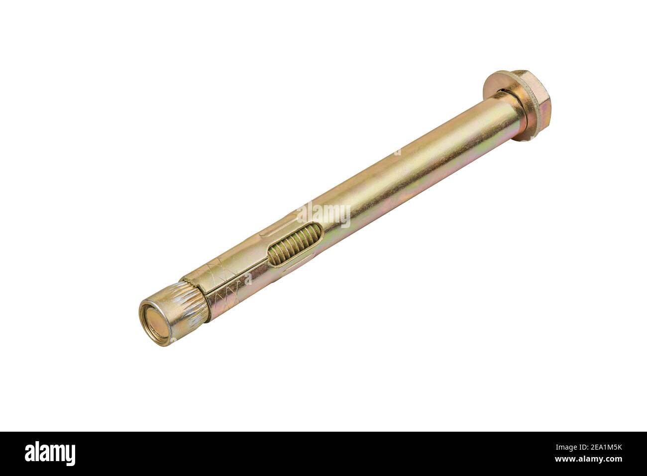 Metal anchor bolt, photo stacking, cut out Stock Photo Alamy