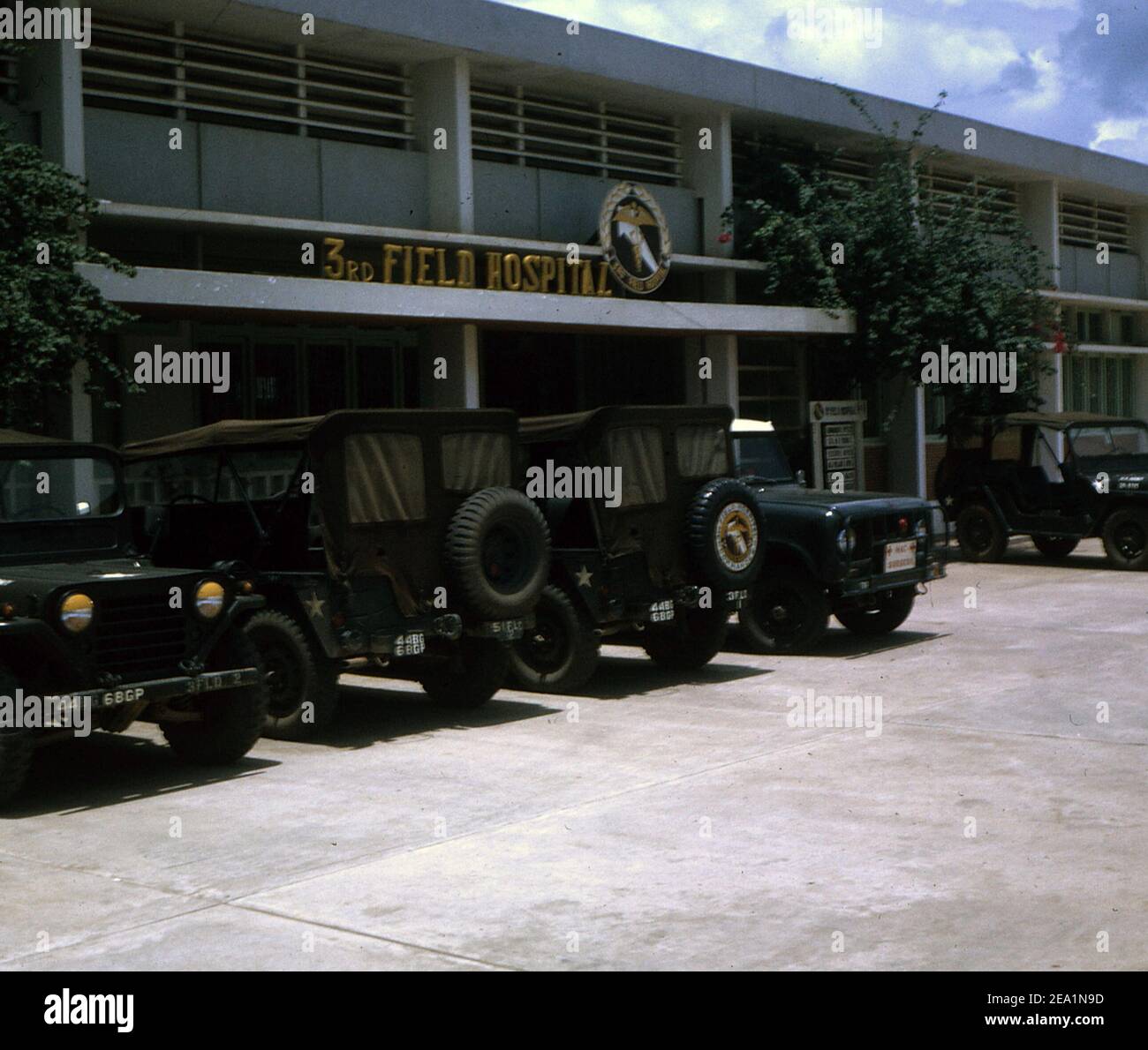 USA Vietnam-Krieg / Vietnam War - 3rd Field Hospital Ho Chi Stock Photo