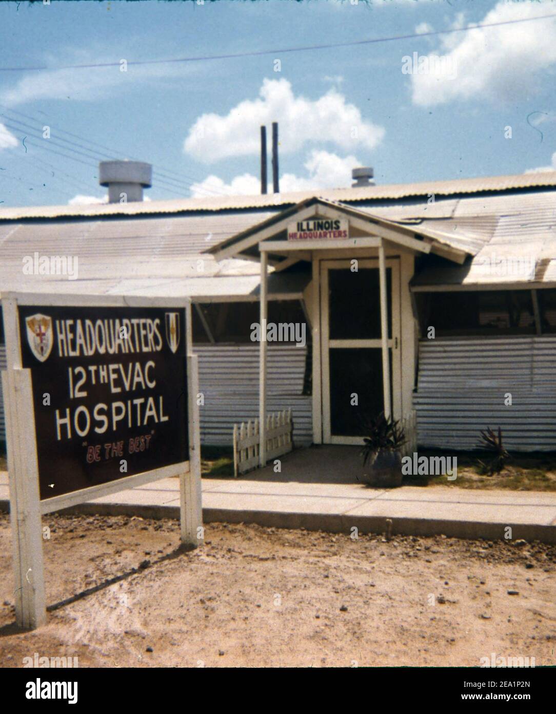 USA Vietnam-Krieg / Vietnam War - 12th Evacuation Hospital Cu Chi Stock Photo