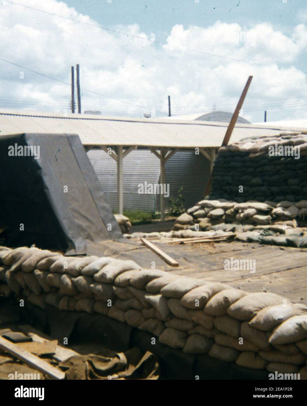 USA Vietnam-Krieg / Vietnam War - 12th Evacuation Hospital Cu Chi Stock Photo
