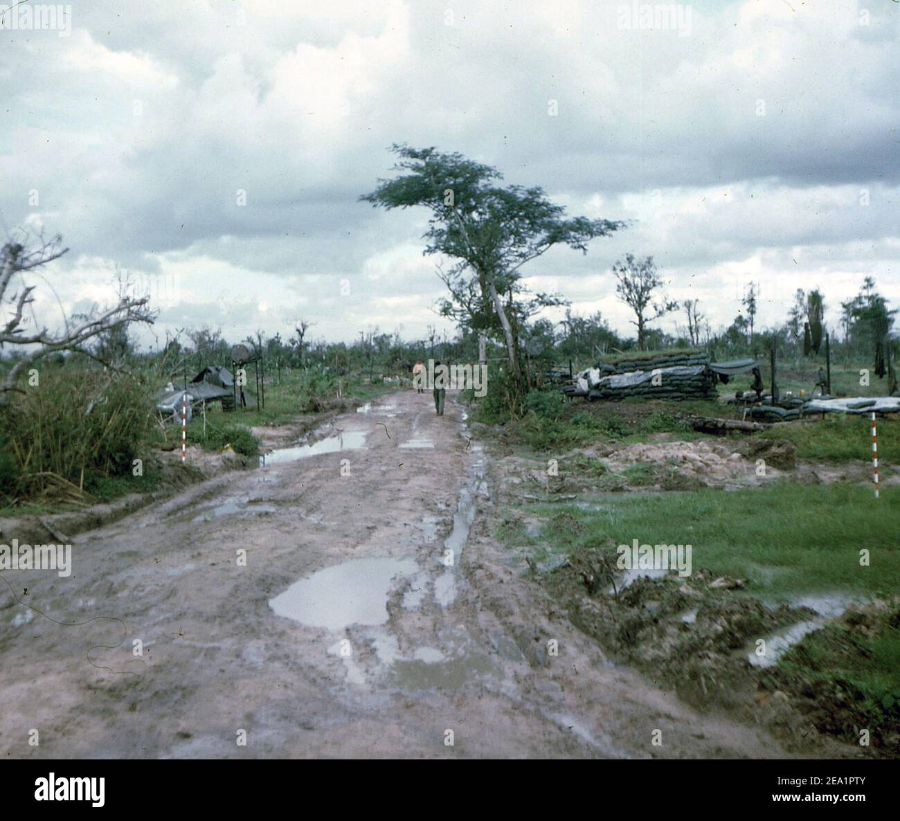 USA Vietnam-Krieg / Vietnam War - 24th Evacuation Hospital Long Binh Stock Photo