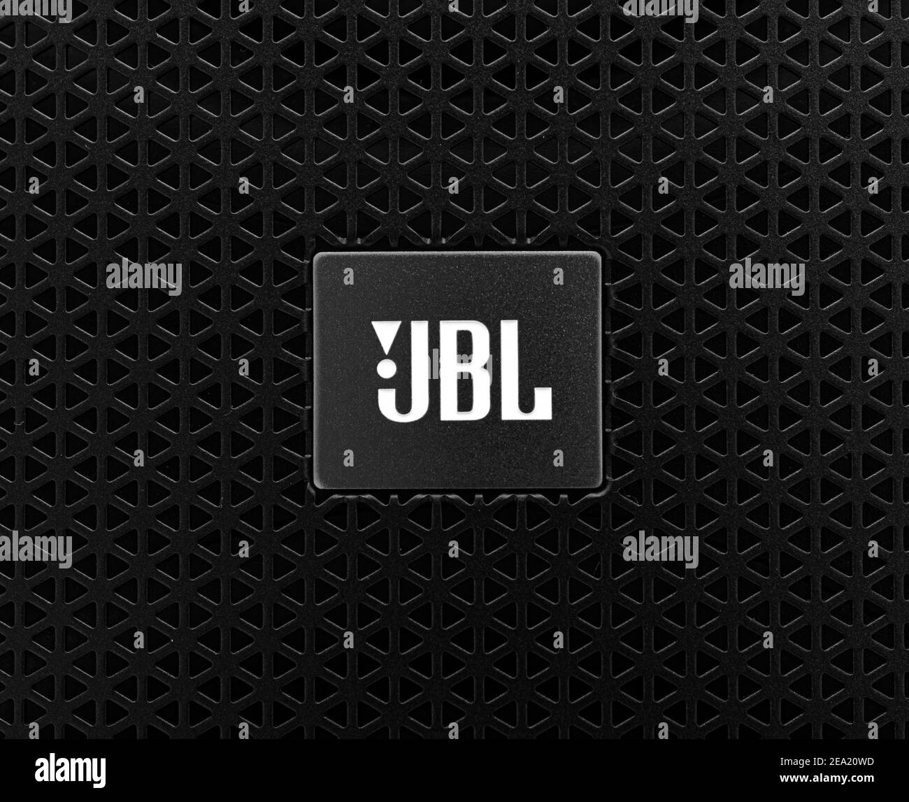 JBL logo on the speaker Stock Photo - Alamy