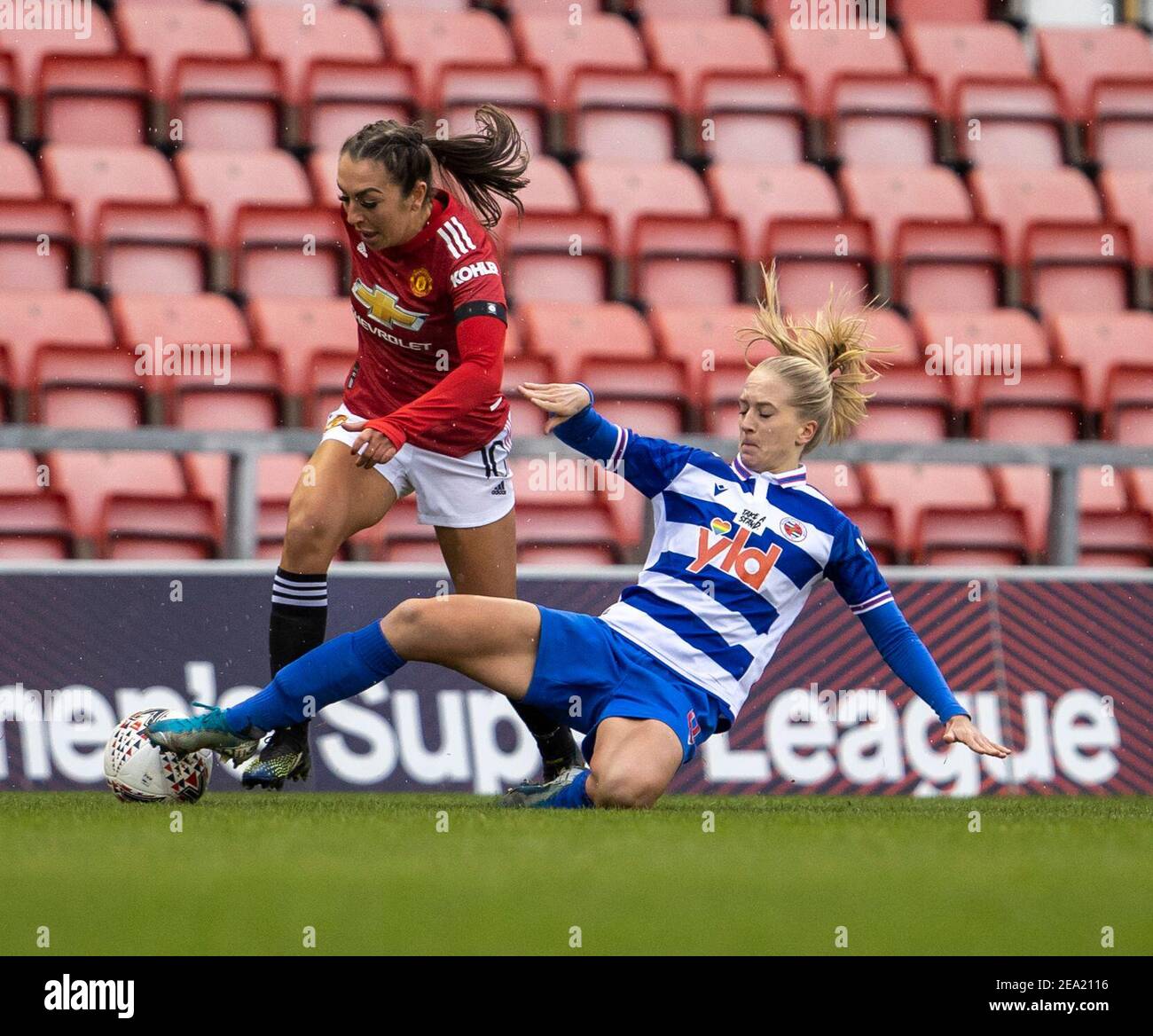 Leigh Sports Village, Lancashire, UK. 7th Feb, 2021. Women's English