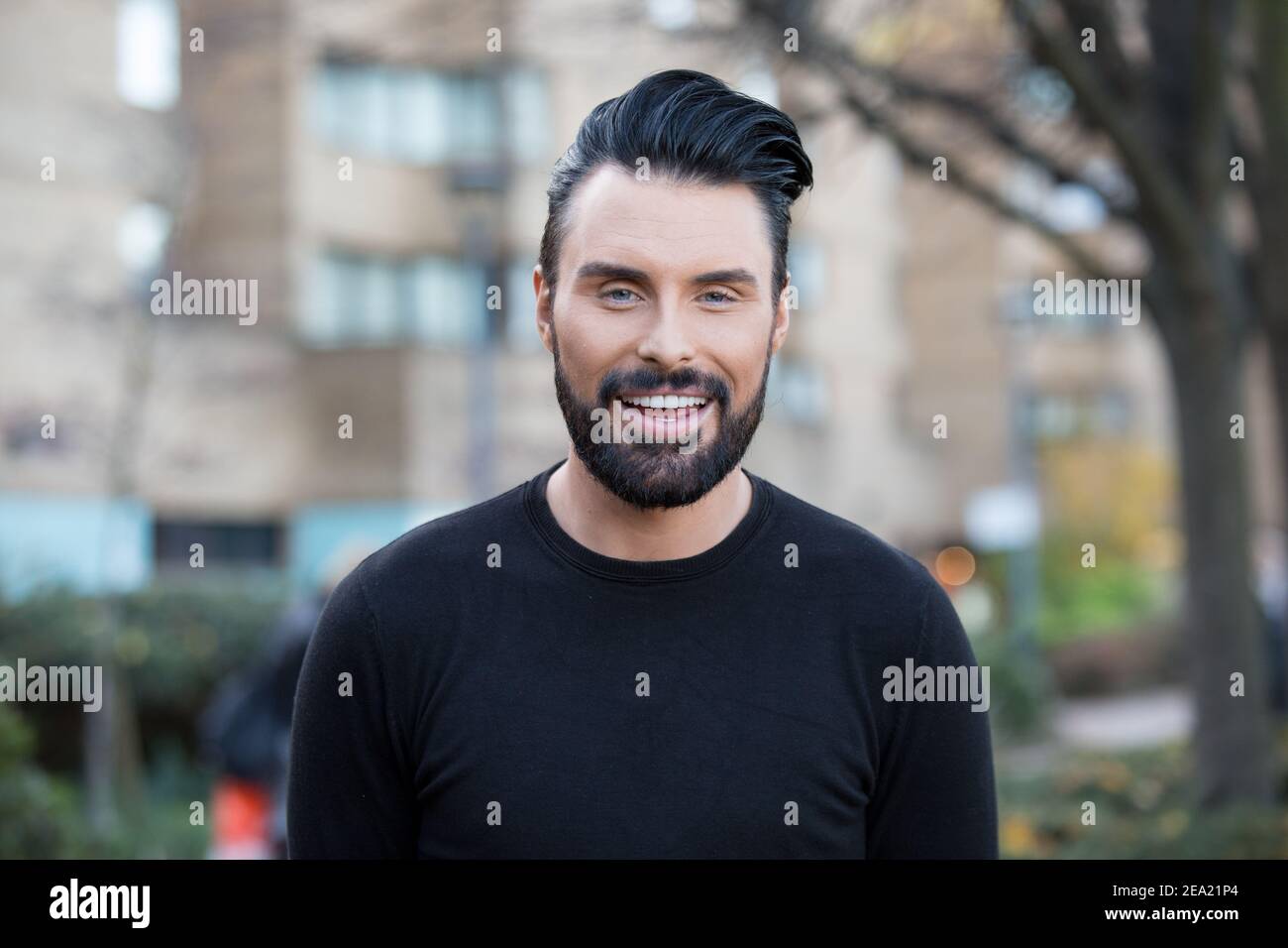 Rylan Clark Neal vox pop interviews and portraits Stock Photo