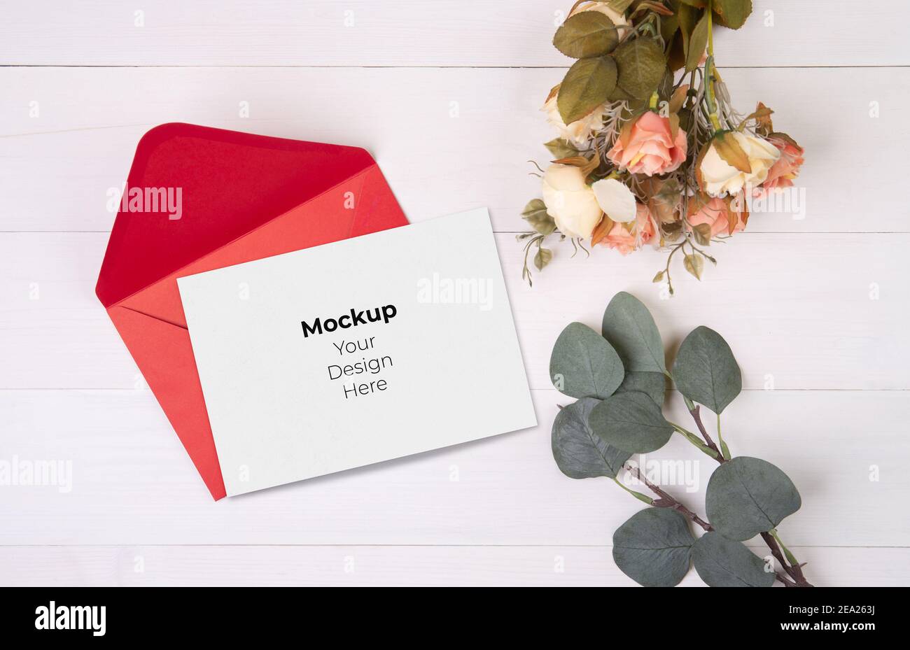 Download A5 Card Mockup High Resolution Stock Photography And Images Alamy