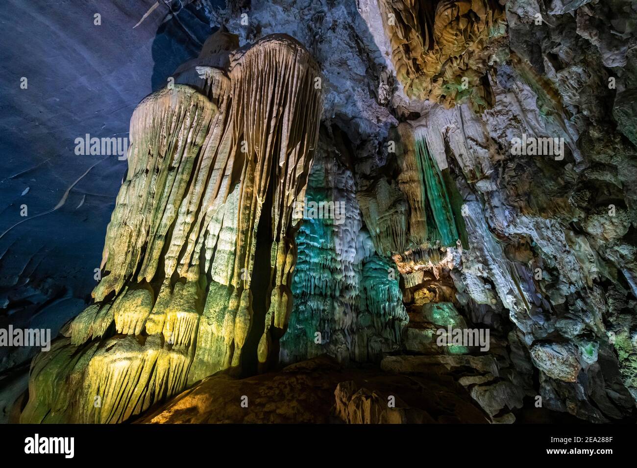 Phong Nha cave, Unesco site, Phong Nha-Káº» Bang National Park, Vietnam Stock Photo