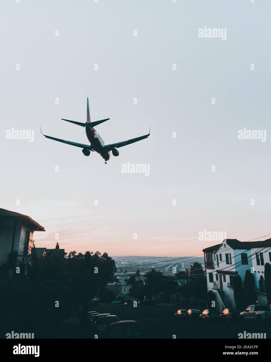 Shot plane flying over hi-res stock photography and images - Alamy