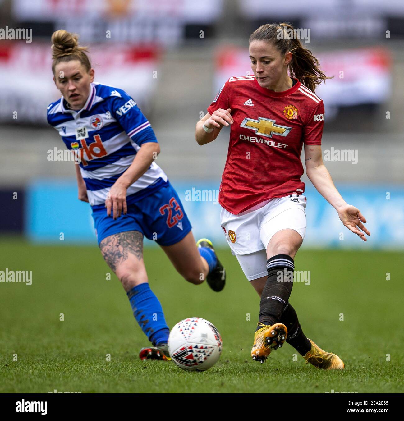 Leigh Sports Village, Lancashire, UK. 7th Feb, 2021. Women's English