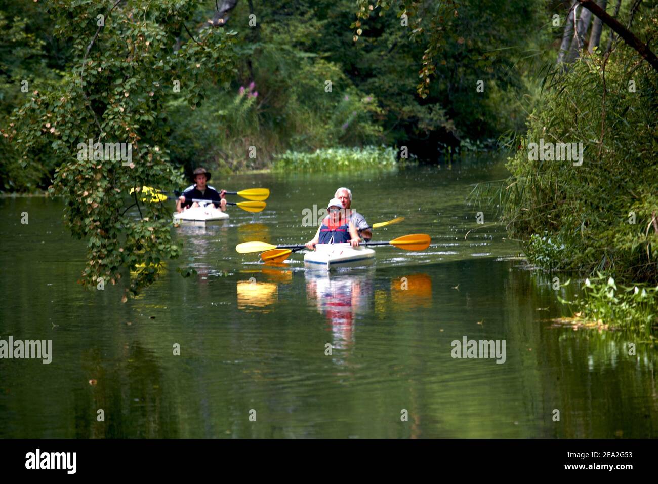 Poland, Brda canal, Pomerania voivodeship. Stock Photo