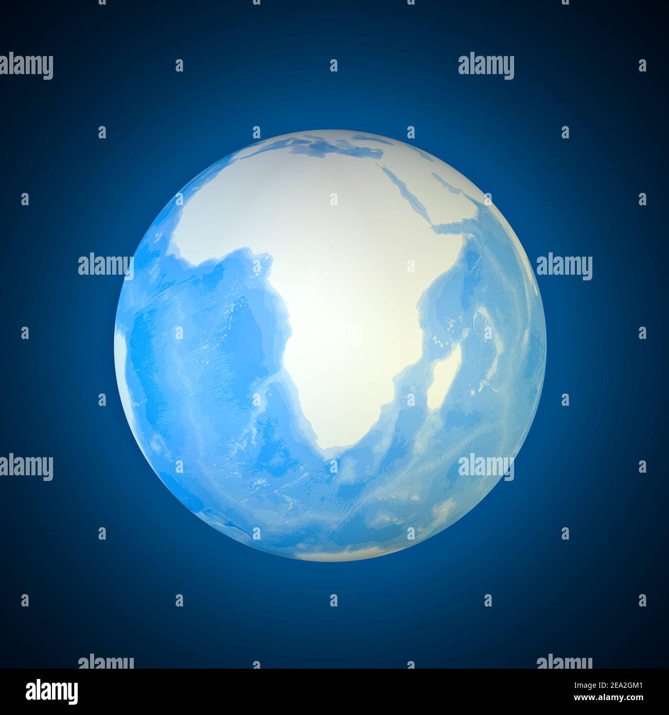Indian Ocean Depth Map