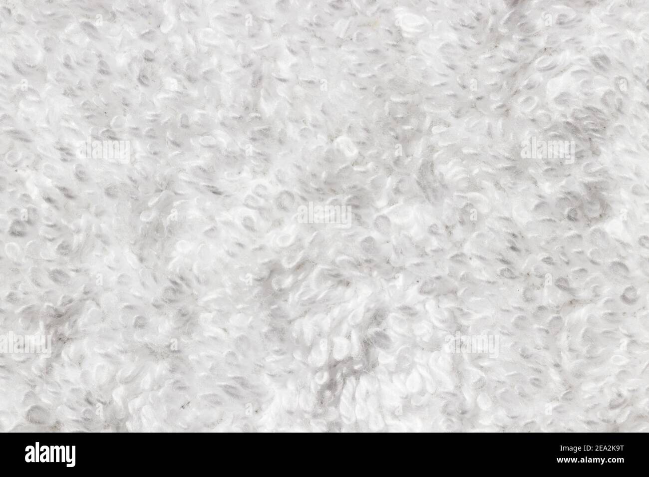 Texture with abstact pattern of white cotton fabric. Stock Photo
