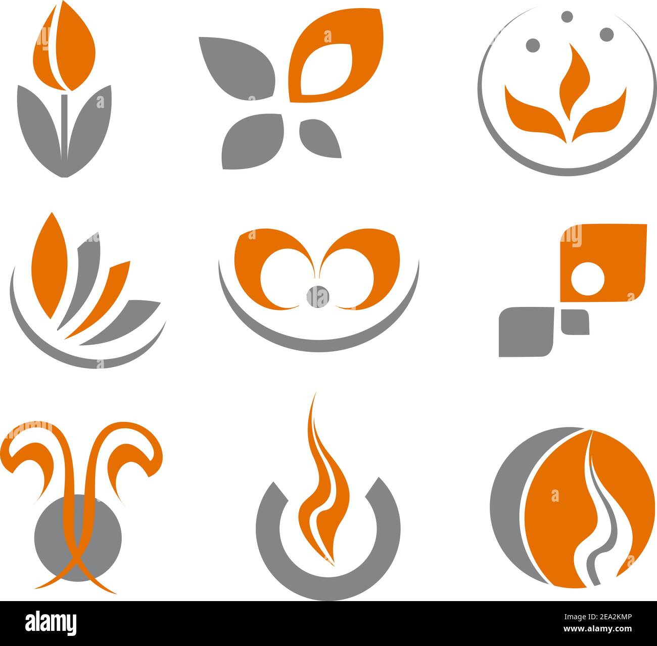 Set of different abstract symbols for design Stock Vector Image & Art ...