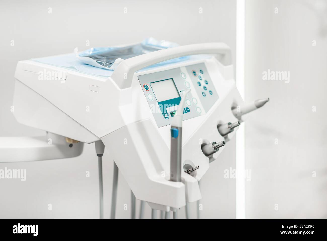 Medical equipment in dental office of orthodontist Stock Photo Alamy