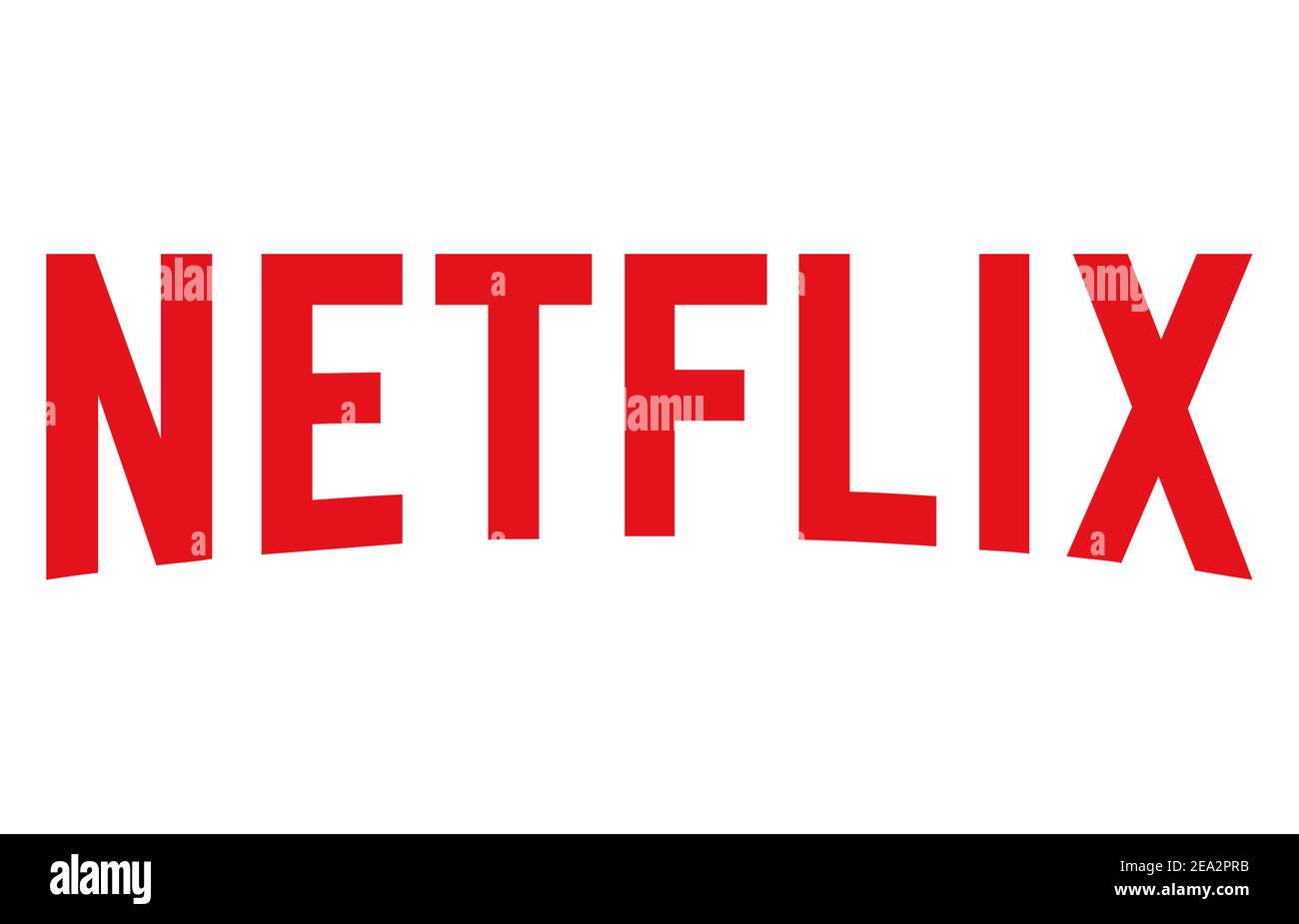 Netflix logo icon Stock Photo