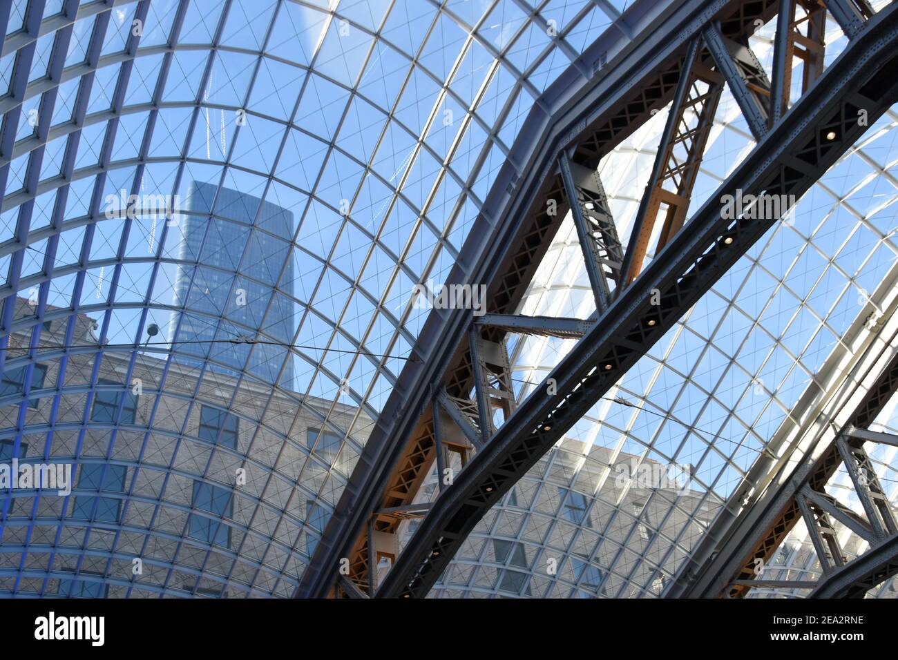 The Brand New Moynihan Train Hall At Penn Station, Midtown Manhattan ...