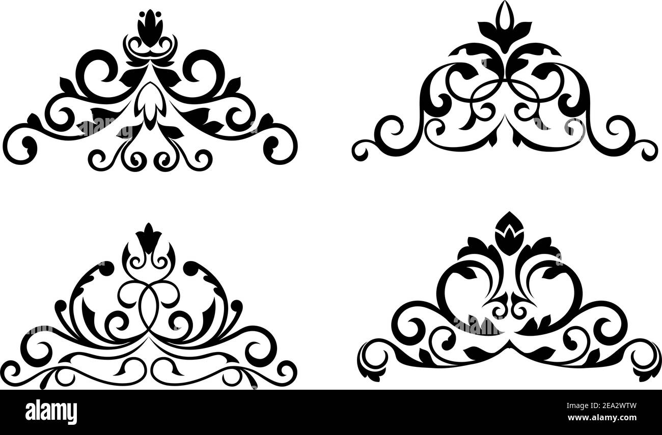 Brocade borders Stock Vector Images - Alamy