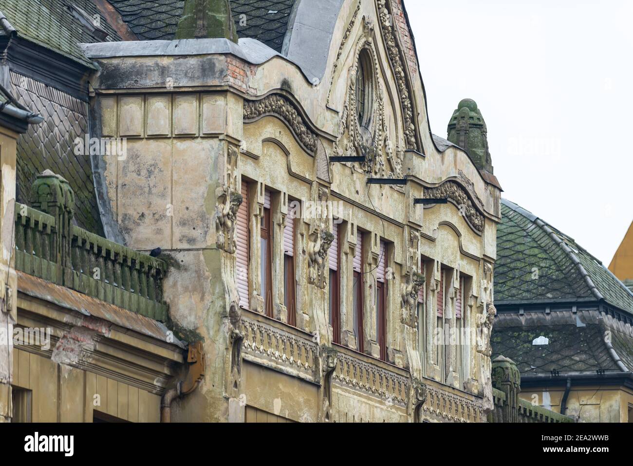 Details of old roofs of historic buildings Stock Photo Alamy