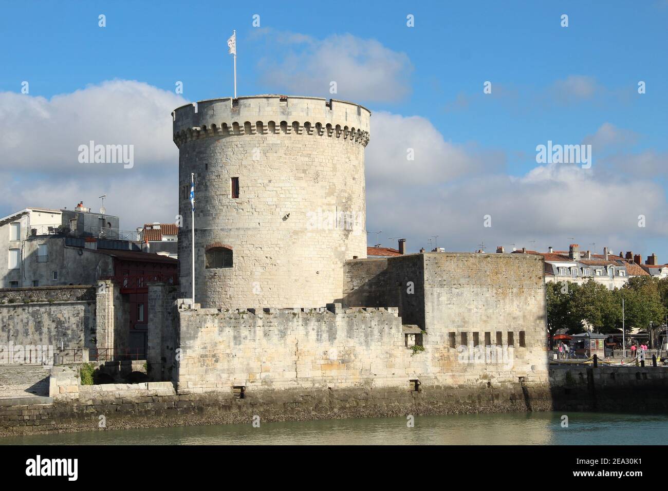The Chain Tower in La Rochelle, France Stock Photo