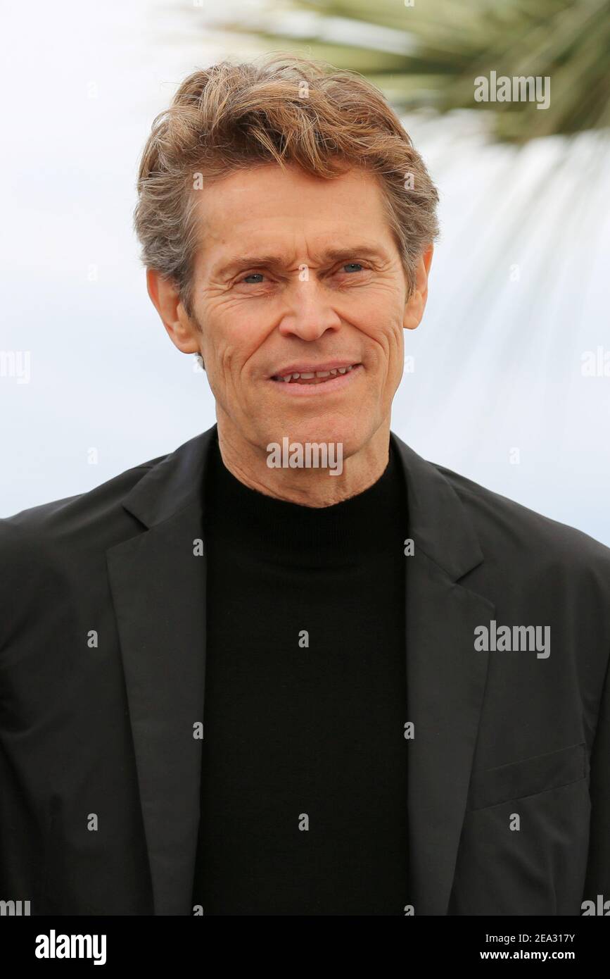 CANNES, FRANCE - MAY 20, 2019: Willem Defoe attends the Tommaso Photocall during the 72nd Cannes Film Festival (Credit: Mickael Chavet) Stock Photo