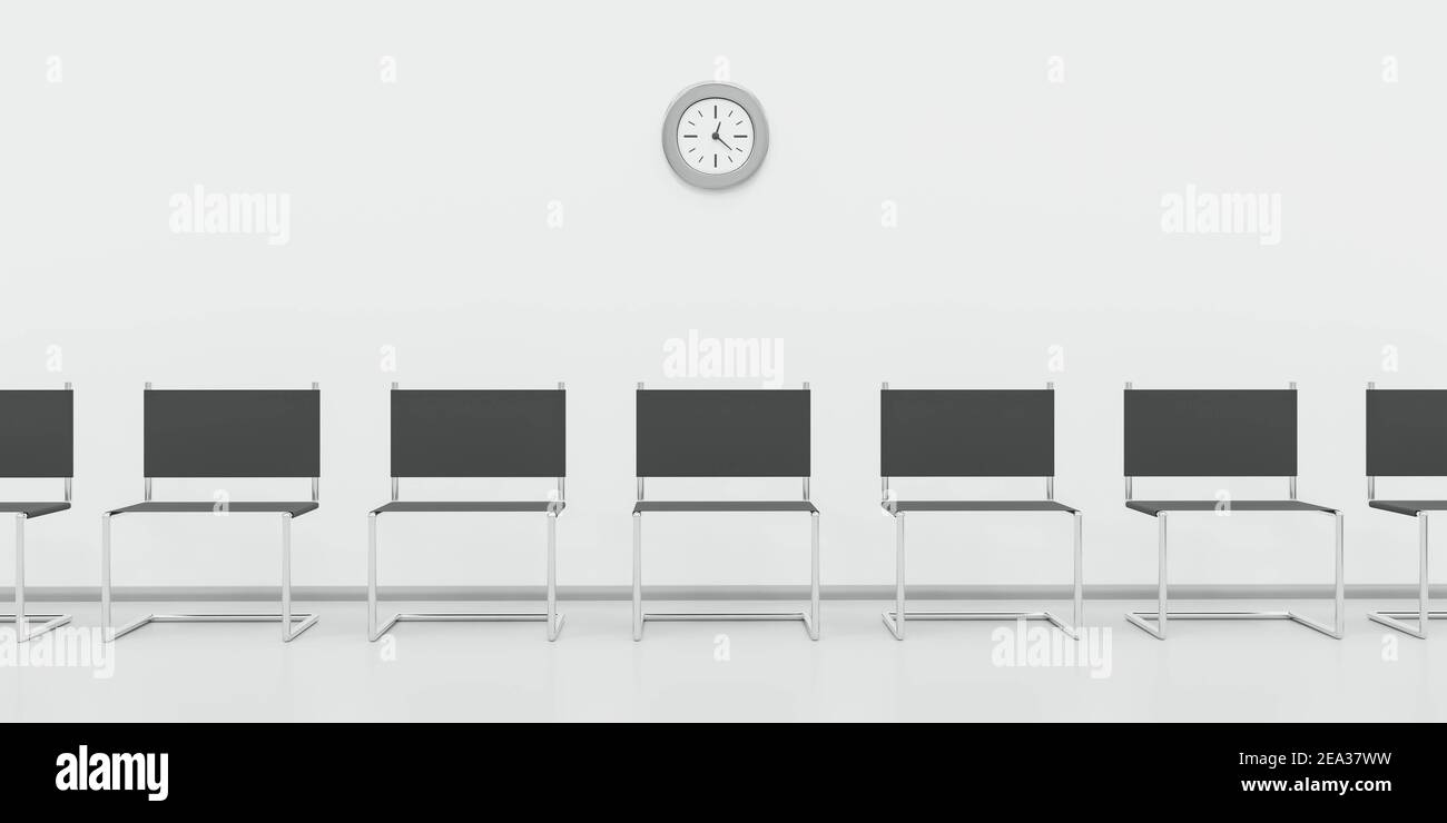 3d man waiting clock concept hi-res stock photography and images - Alamy