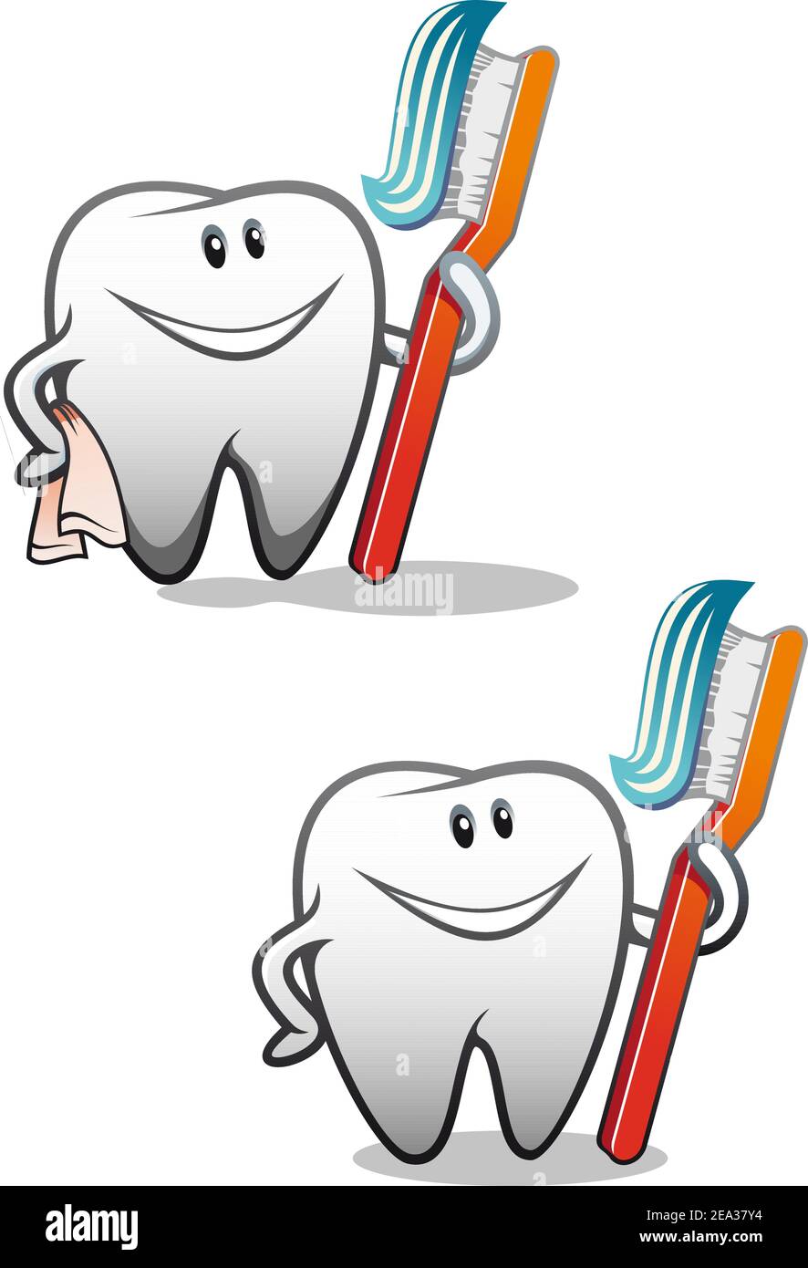 Bright white smile teeth Stock Vector Images - Alamy