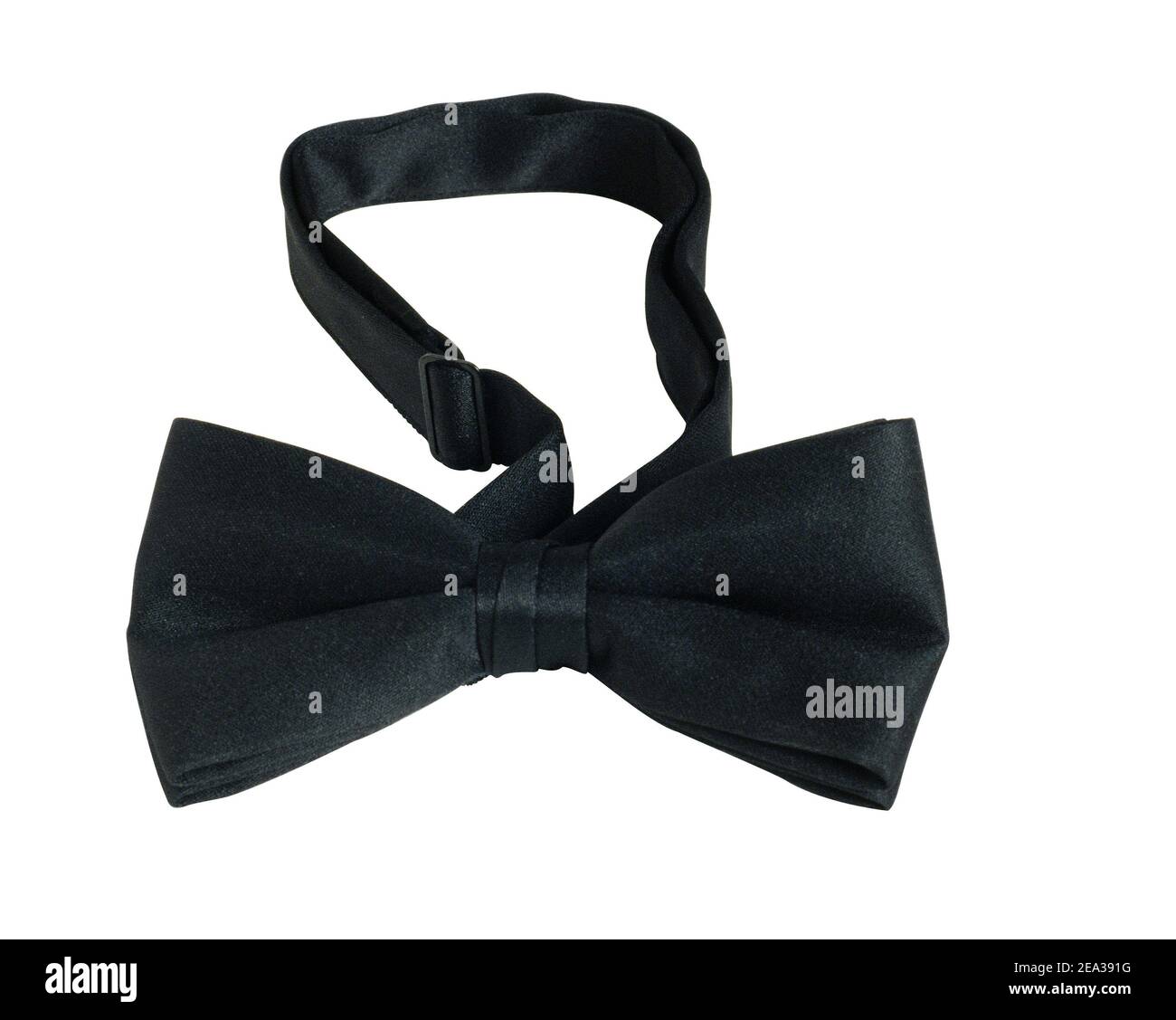 black bowtie isolated on white background Stock Photo Alamy