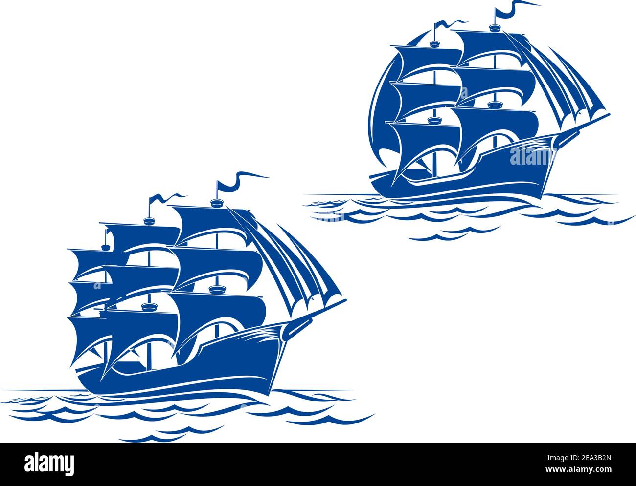 Another sailing vessel Stock Vector Images - Alamy