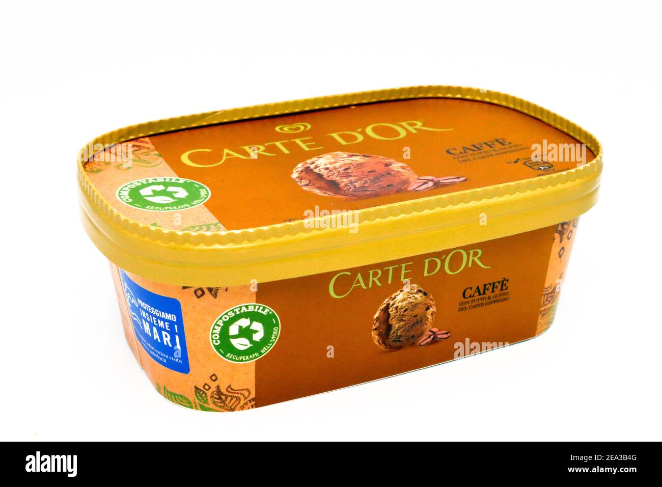 CARTE D'OR Ice Cream with Coffee. Carte D'Or is a brand of Unilever Stock  Photo - Alamy