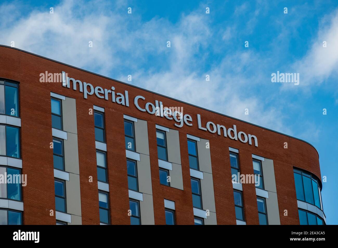 London- Imperial College London halls of residence in North Acton Stock Photo