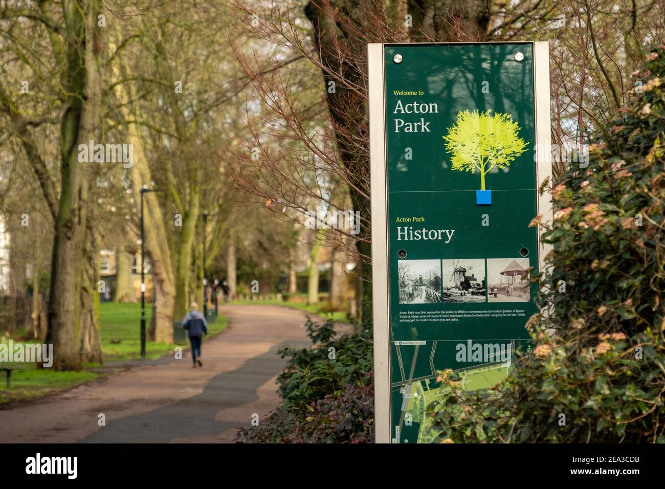 Acton, London Acton Park, an open park space close to Acton Town