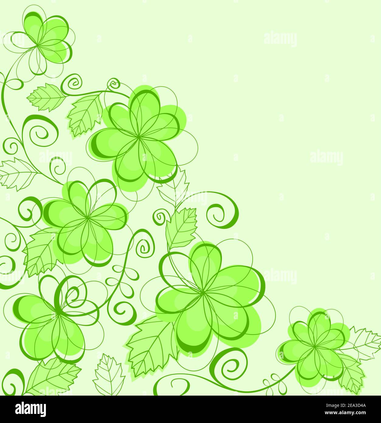 Abstract spring flower patterns for design as a background Stock Vector ...