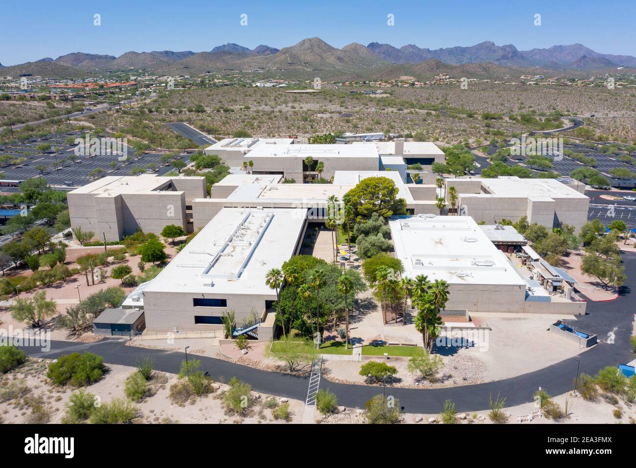 Pima Community College - West Campus, Tucson, AZ, USA Stock Photo