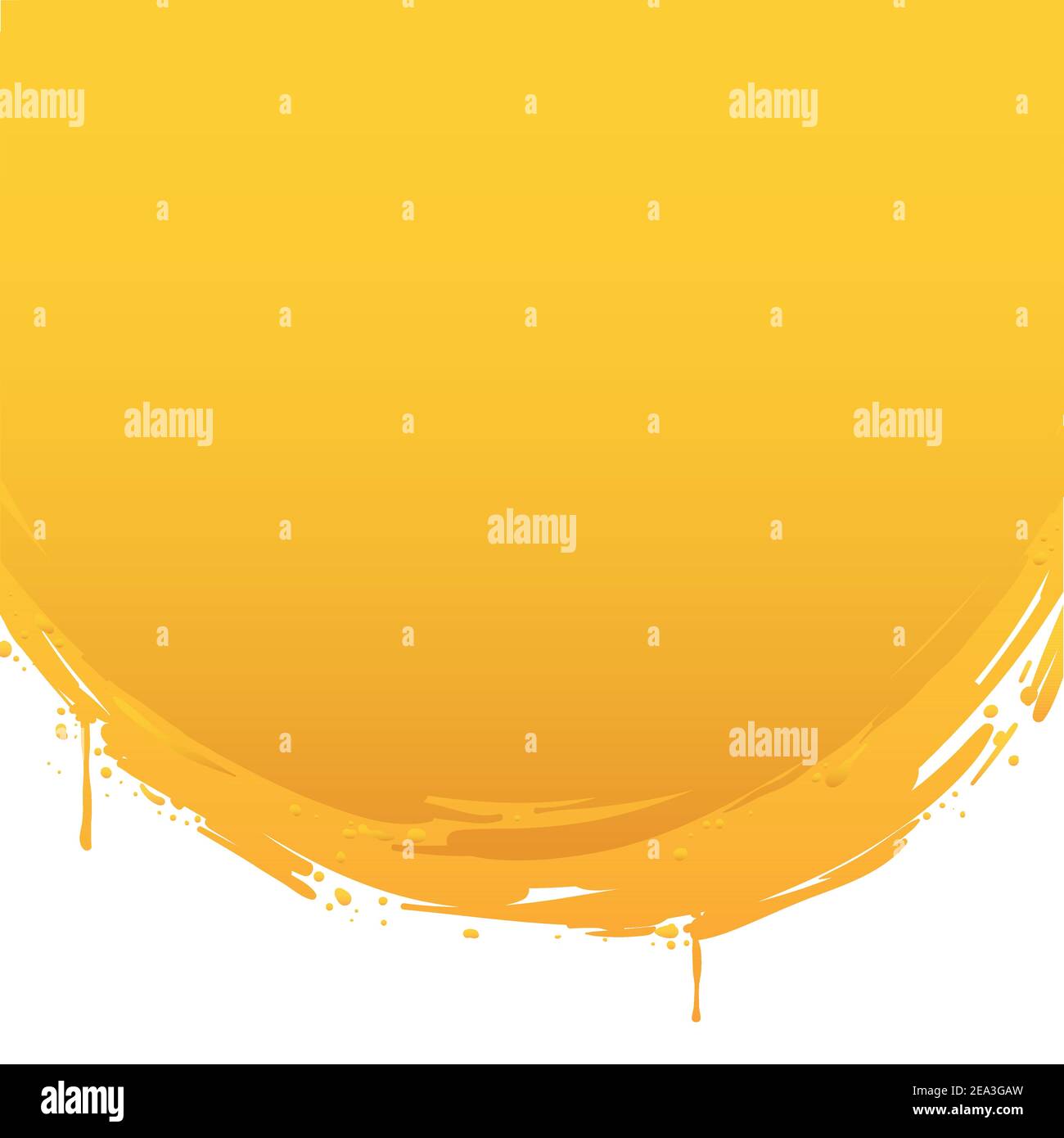 Yellow paint splatter isolated over Stock Vector Images Alamy