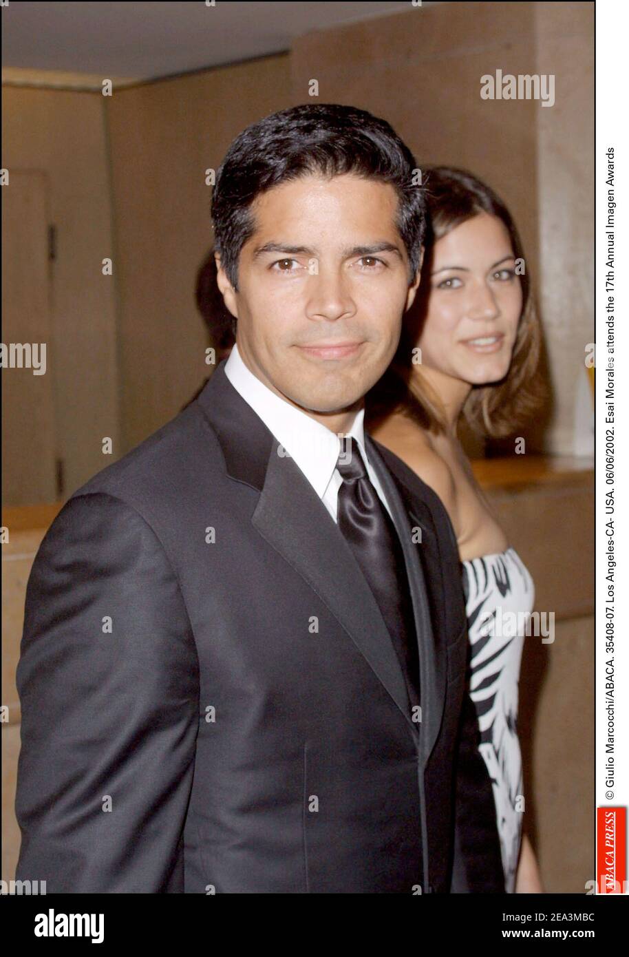 © Giulio Marcocchi/ABACA. 35408-07. Los Angeles-CA- USA. 06/06/2002. Esai Morales attends the 17th Annual Imagen Awards Stock Photo