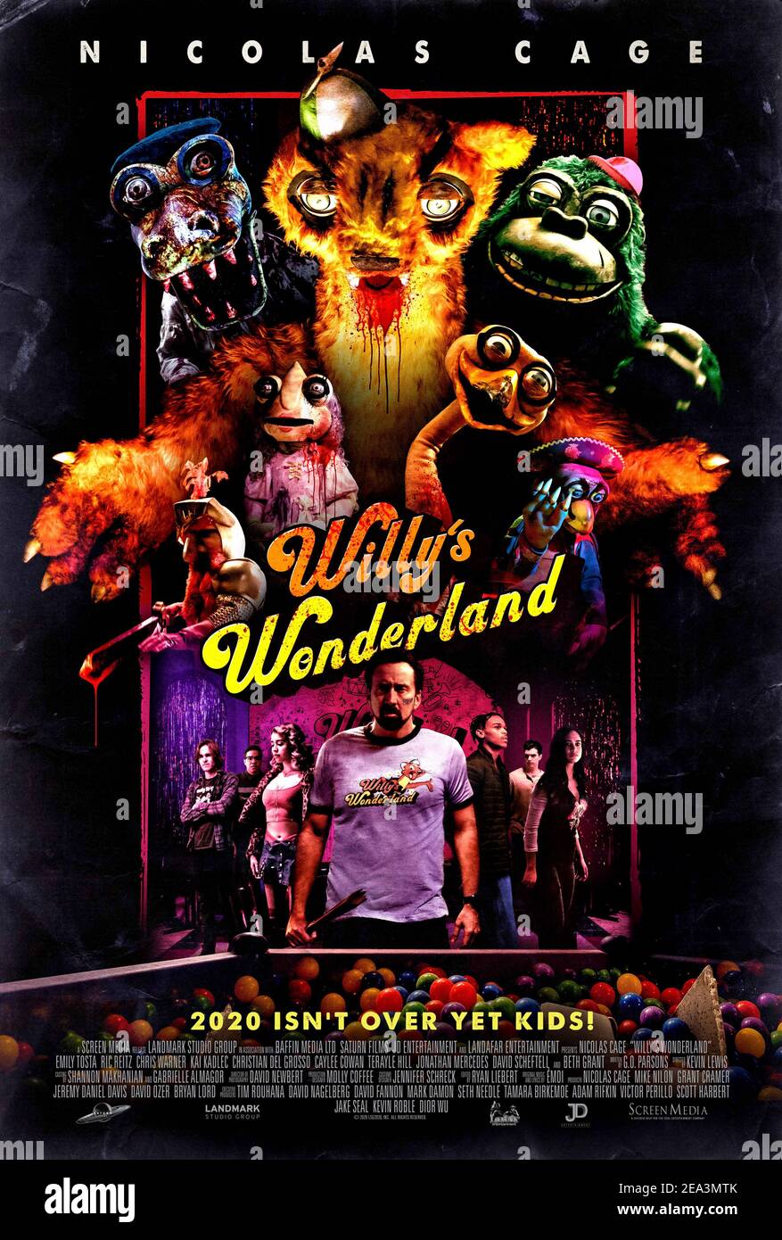 CAYLEE COWAN in WILLY'S WONDERLAND, 2021, directed by KEVIN LEWIS