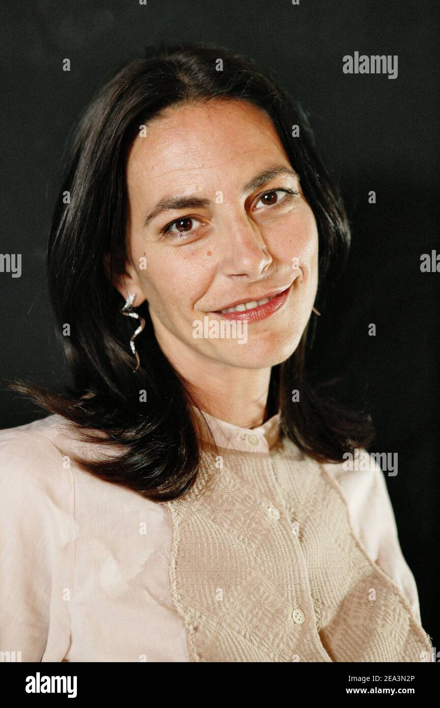 Singer Lio poses prior the 'Carte Noire Cine Roman' ceremony at hotel Plaza Athenee in Paris, France on April 3, 2005. Photo by Greg Soussan/ABACA. Stock Photo