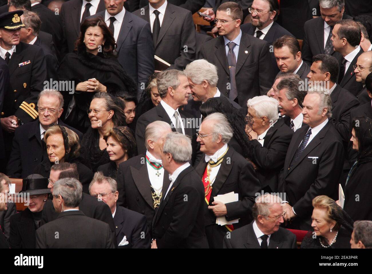Pope john paul ii funeral attendance