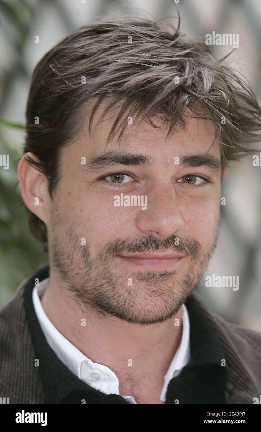 French actor Thierry Neuvic, Jury member of the 'Sang Neuf' section, poses at the opening of the 23rd Cognac Detective Film Festival in Cognac, France, on April 8, 2005. Photo by Patrick Bernard/ABACA. Stock Photo