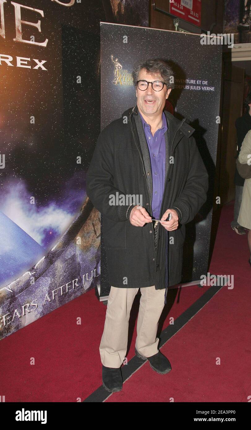 Les Fils De Louis De Funes Patrick de Funes, son of French legend actor Louis de Funes, attends the closing ceremony of the 13th 'Jules Verne Film Festival' held at the Grand Rex cinema in Paris, France on