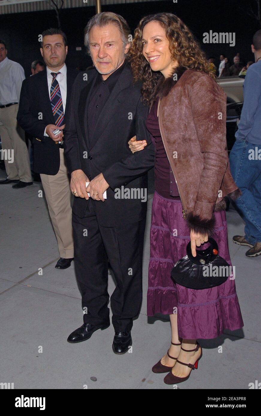 U.S. actor Harvey Keitel and wife Daphna Kastner arrive at Opening