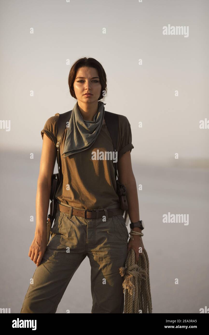Strong female actress hi-res stock photography and images - Alamy