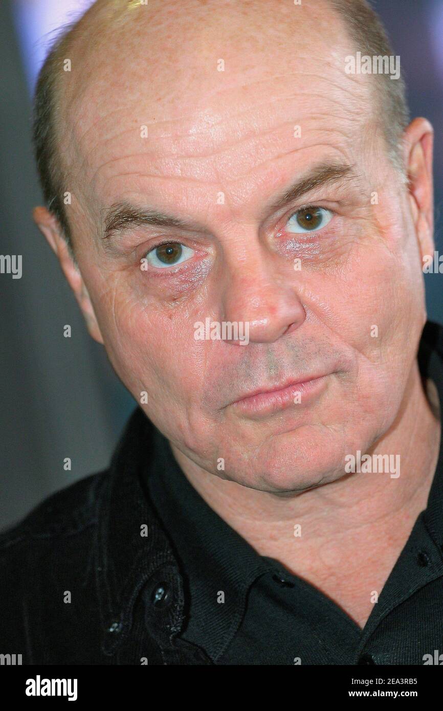 U.S. actor Michael Ironside poses at the MipTV 2005, the world's