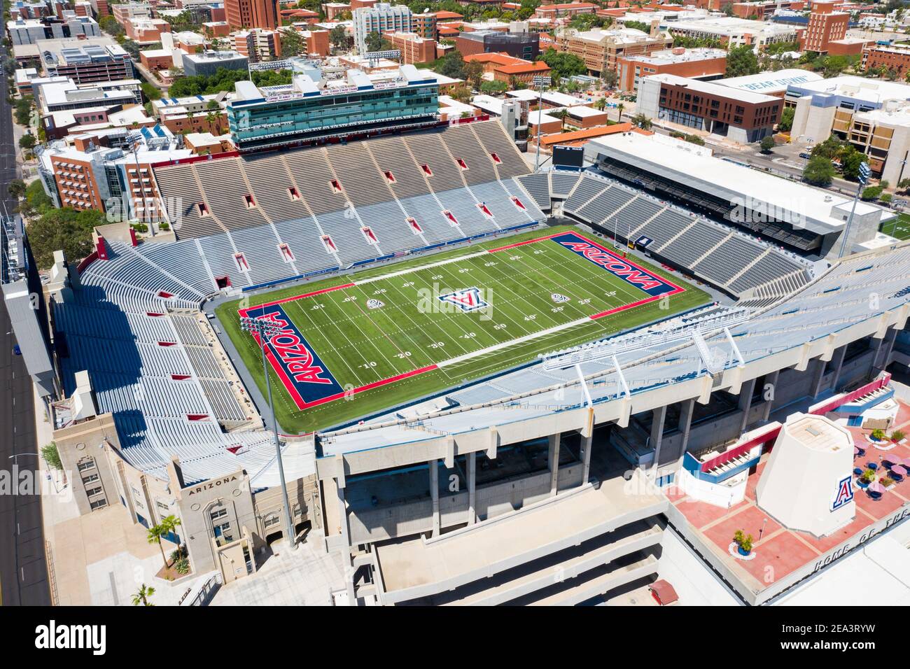 Arizona Stadium, University of Arizona, Tucson, AZ, USA Stock Photo Alamy