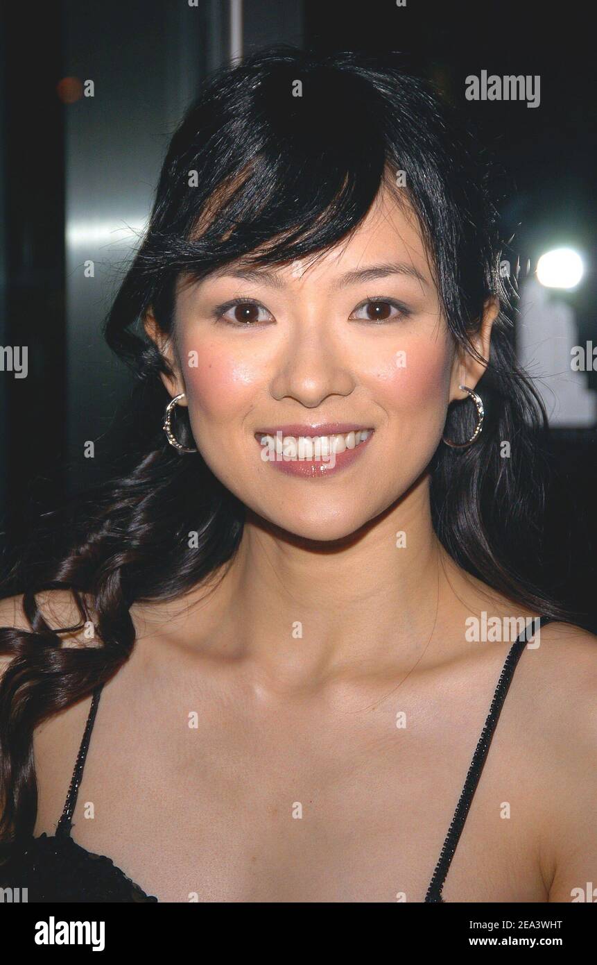 Actress Ziyi Zhang arrives at Time Magazine's 100 Most Influential People Issue celebration held at Time Warner Center in New York City, NY, USA, on April 19, 2005. Photo by Slaven Vlasic/ABACA. Stock Photo
