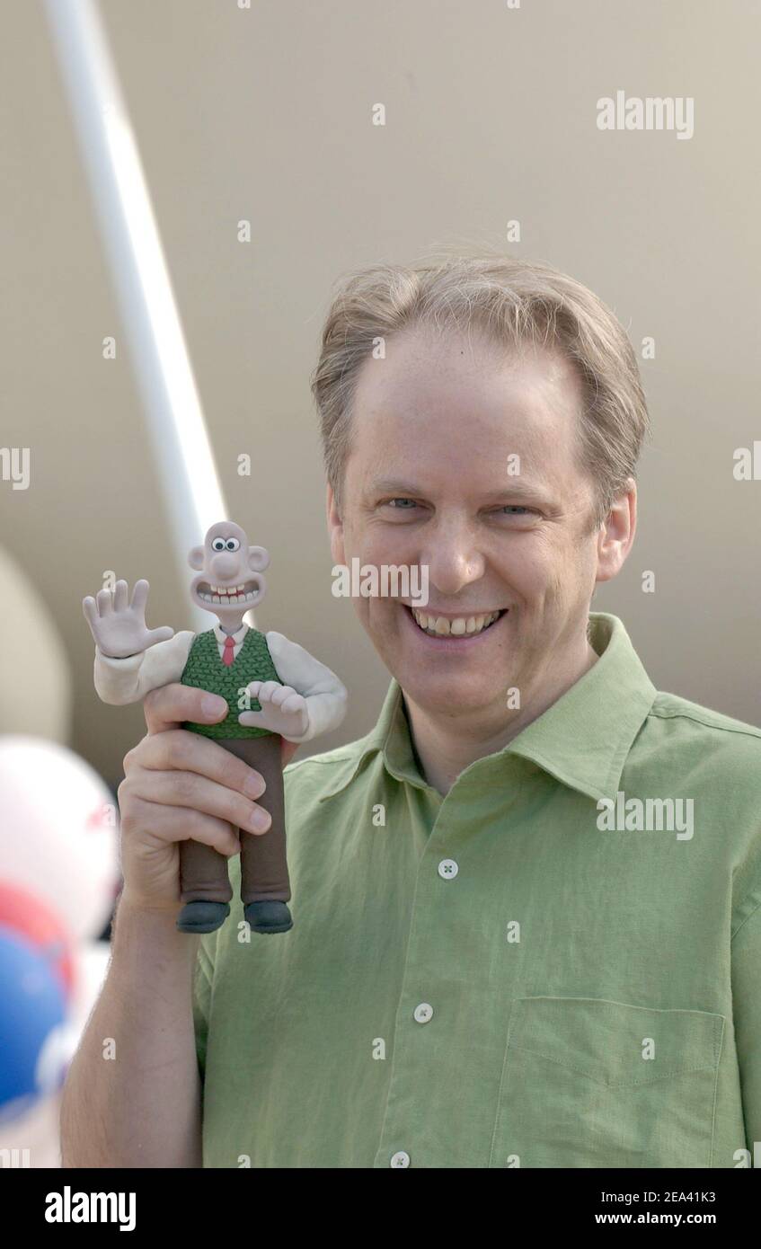 "Movie director Nick Park attends the photocall for the movie 'Wallace