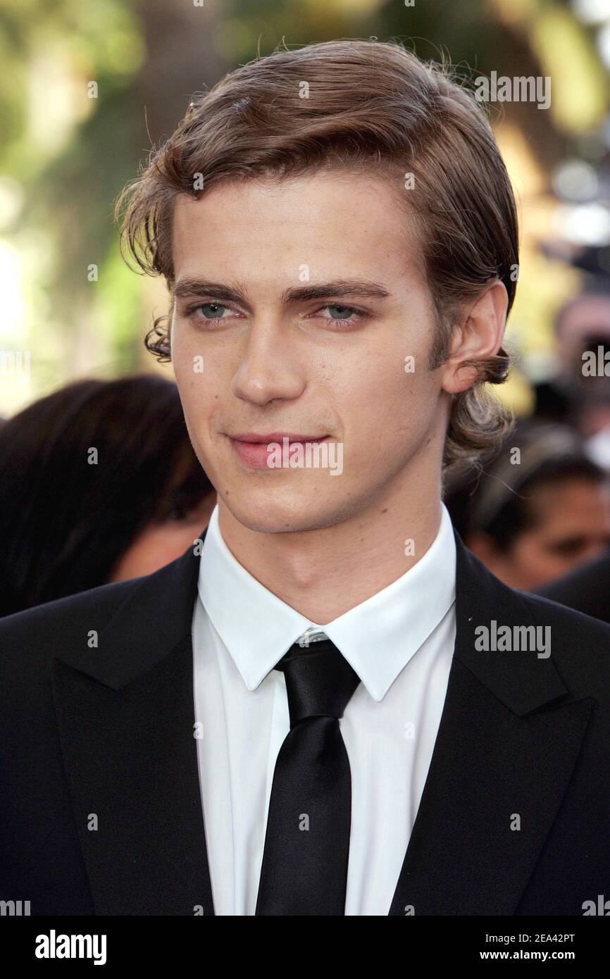 Cast member Hayden Christensen arrives for George Lucas film 'Star Wars Episode 3 Revenge of the Sith' World Premiere presented out of competition at the 58th Cannes Film Festival in Cannes, France on May 15, 2005. Photo by Hahn-Nebinger-Klein/ABACA Stock Photo