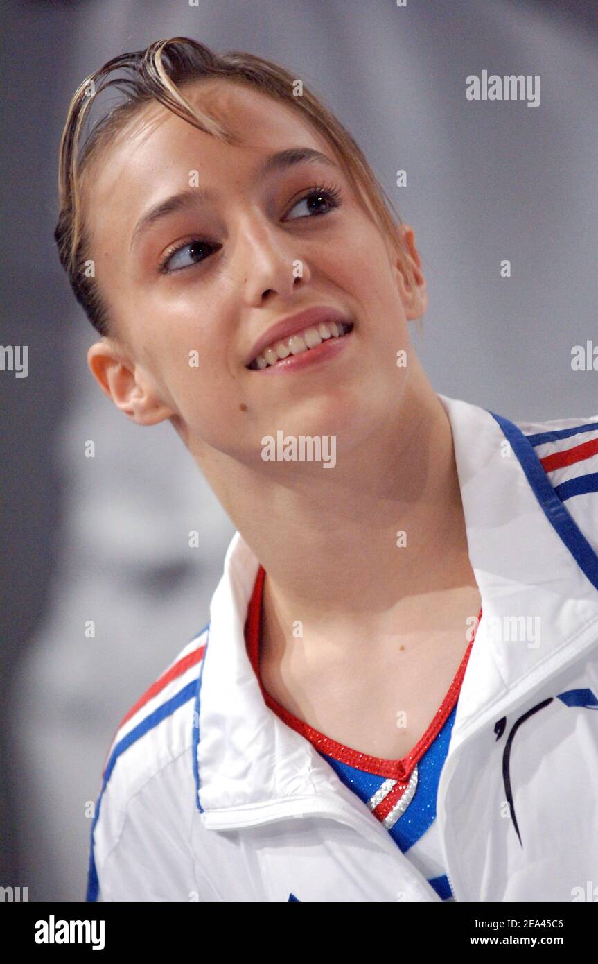 Emilie Le Pennec Of France During The 14th Internationaux De France Of Gymnastic At The Popb Stadium In Paris France On May 20 2005 Photo By Nicolas Gouhier Cameleon Abaca Stock Photo Alamy