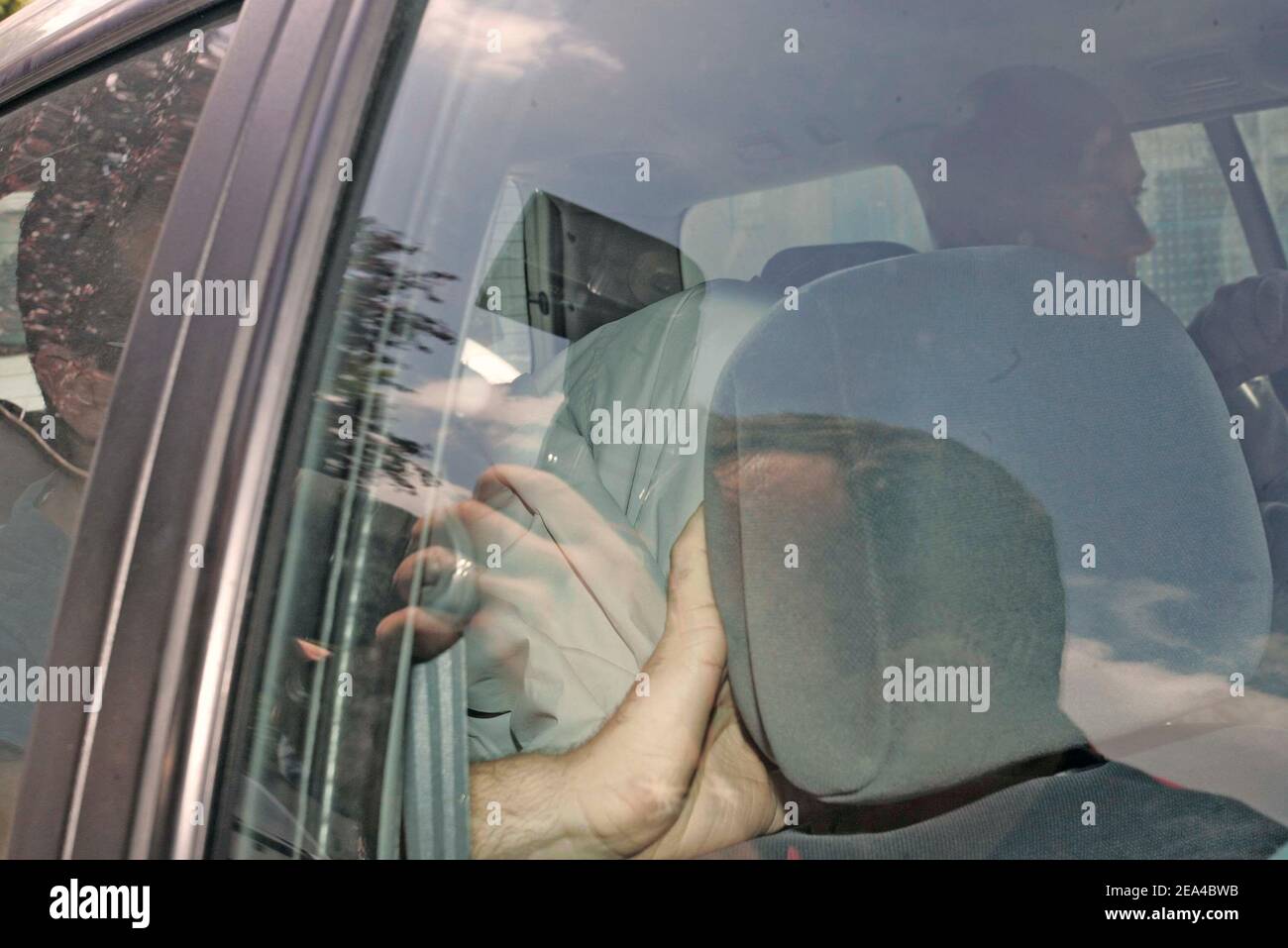 Arrestation By French Police Of Patrick Gateau Presumed Killer Of Nelly Cremel At Police Departement Of Meaux France On June 13 05 Photo By Mousse Abaca Stock Photo Alamy